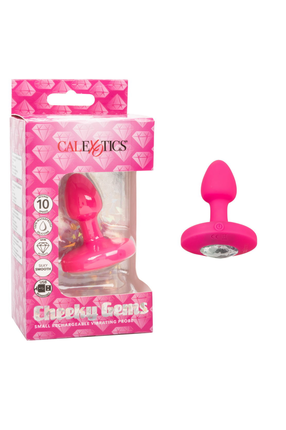 TAPON ANAL VIBRADOR CHEEKY GEMS