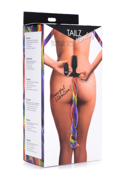 TAPON ANAL VIBRANTE RAINBOW