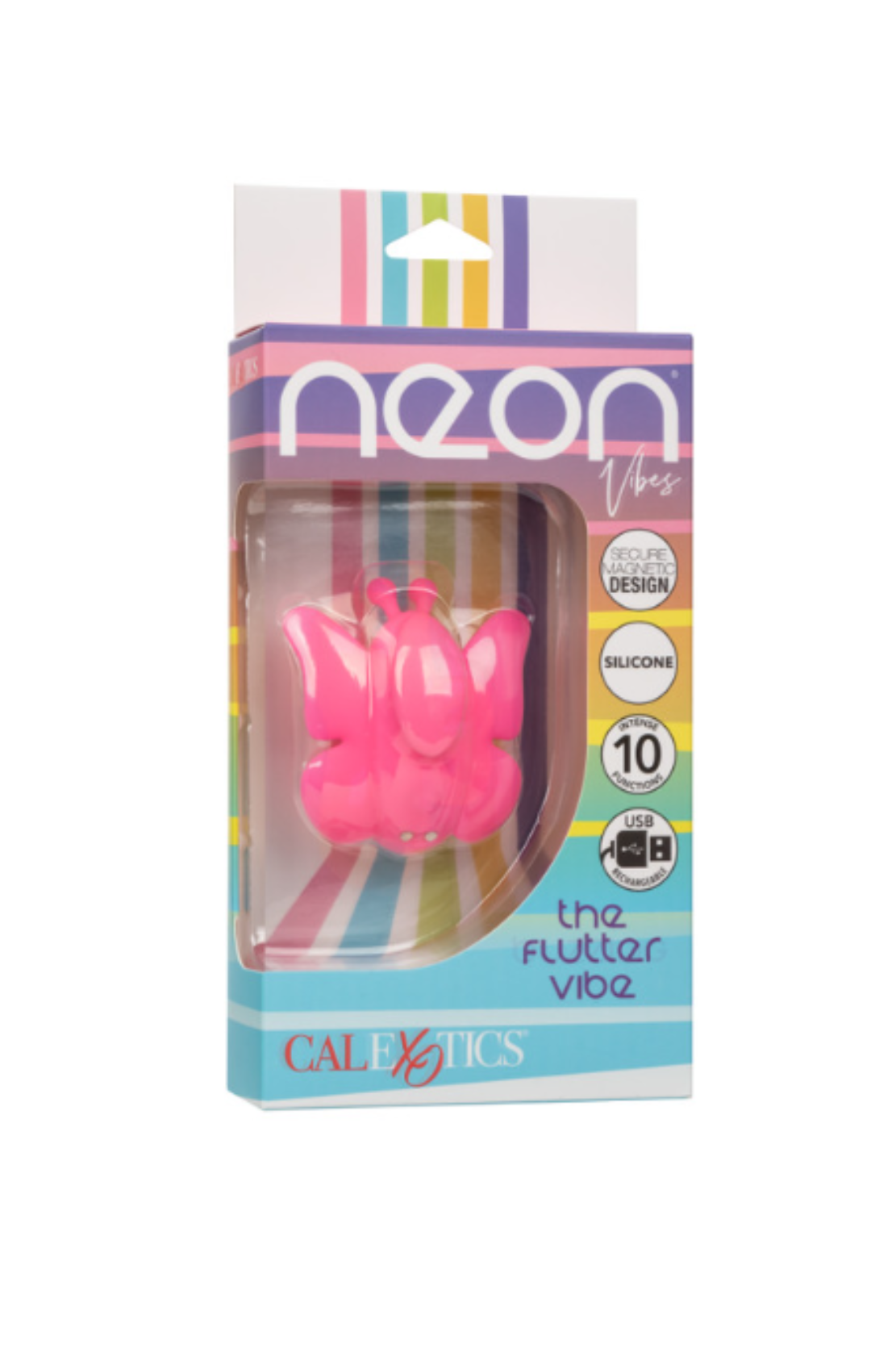 VIBRADOR MARIPOSA PARA TANGA NEON VIBES