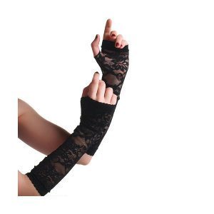 GUANTES DE ENCAJE SIN DEDO
