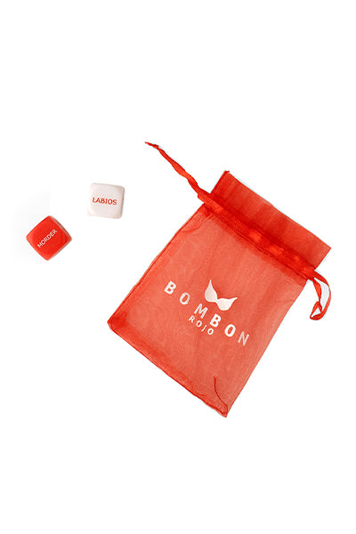 DADOS TRAVIESOS BOMBON ROJO