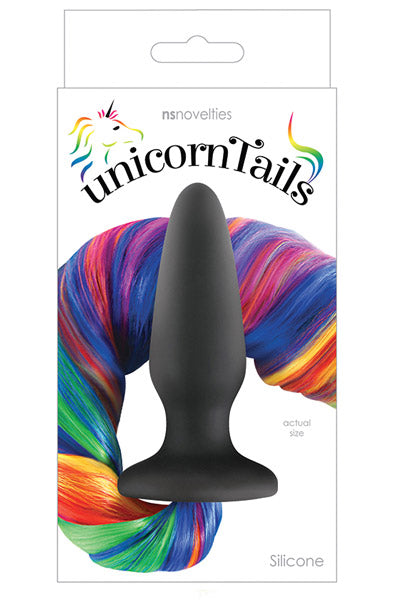 TAPON ANAL COLA DE UNICORNIO-ARCOIRIS