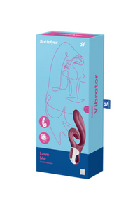 VIBRADOR DE CONEJO LOVE ME