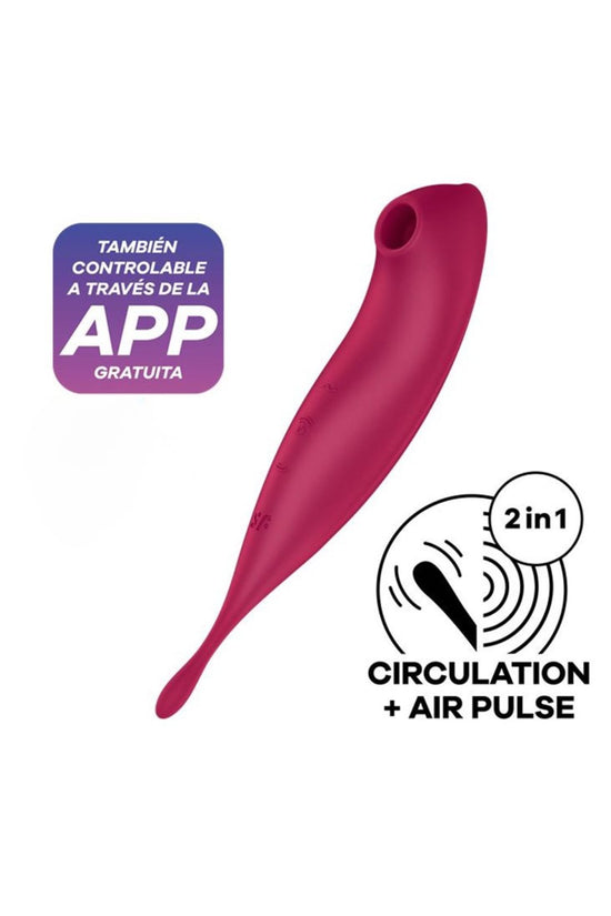 ESTIMULADOR DE CLÍTORIS TWIRLING PRO+  APP