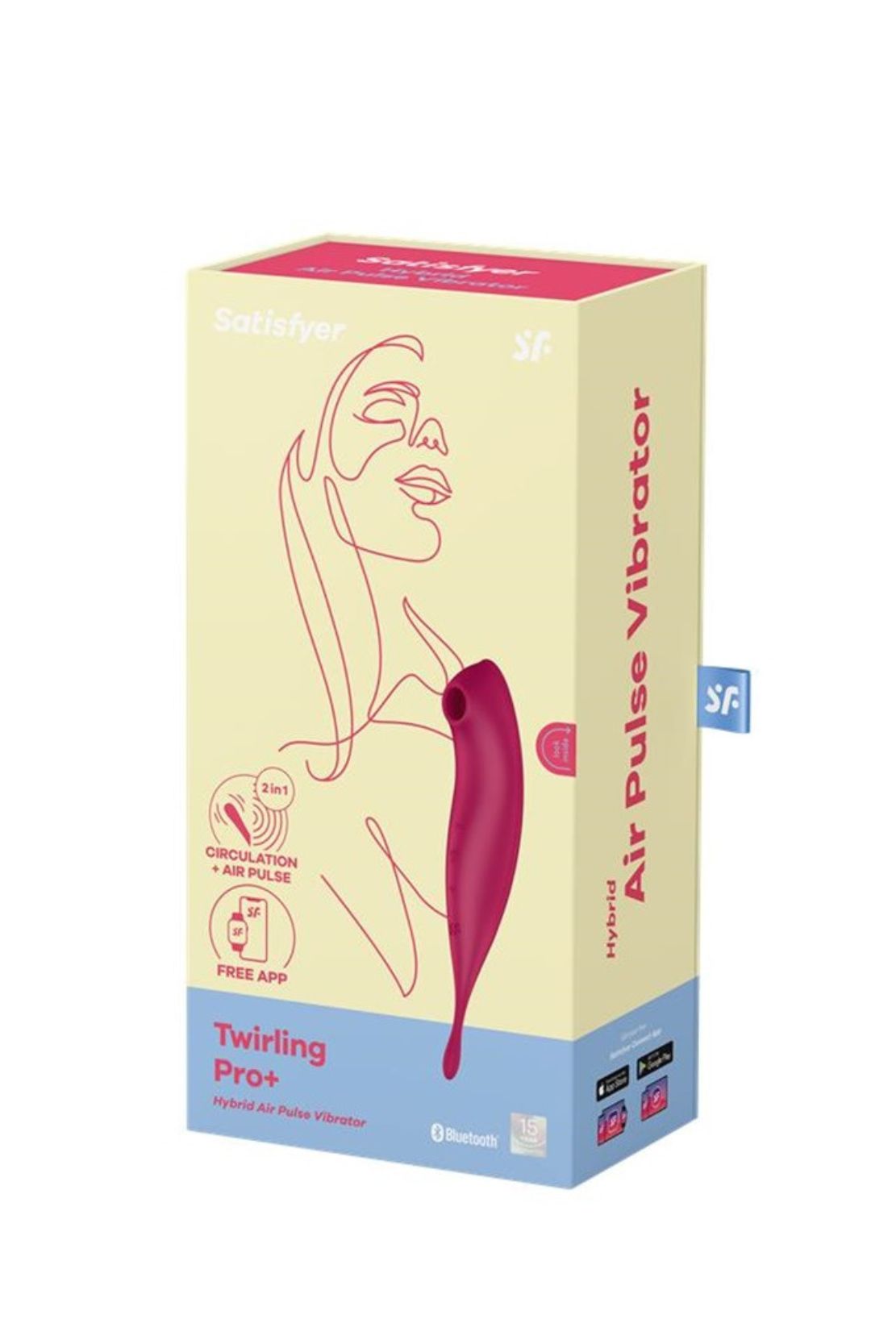 ESTIMULADOR DE CLÍTORIS TWIRLING PRO+  APP