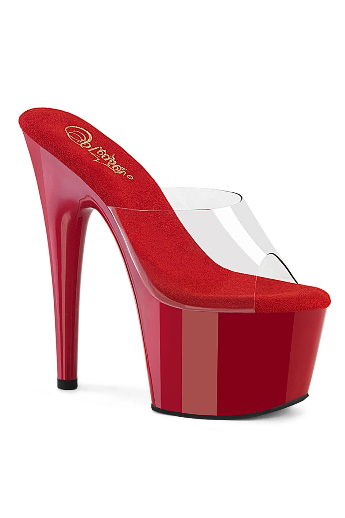 TACONES CON ACRILICO DE 18 CM