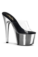 TACONES DESLIZABLES CROMADOS DE 18 CM