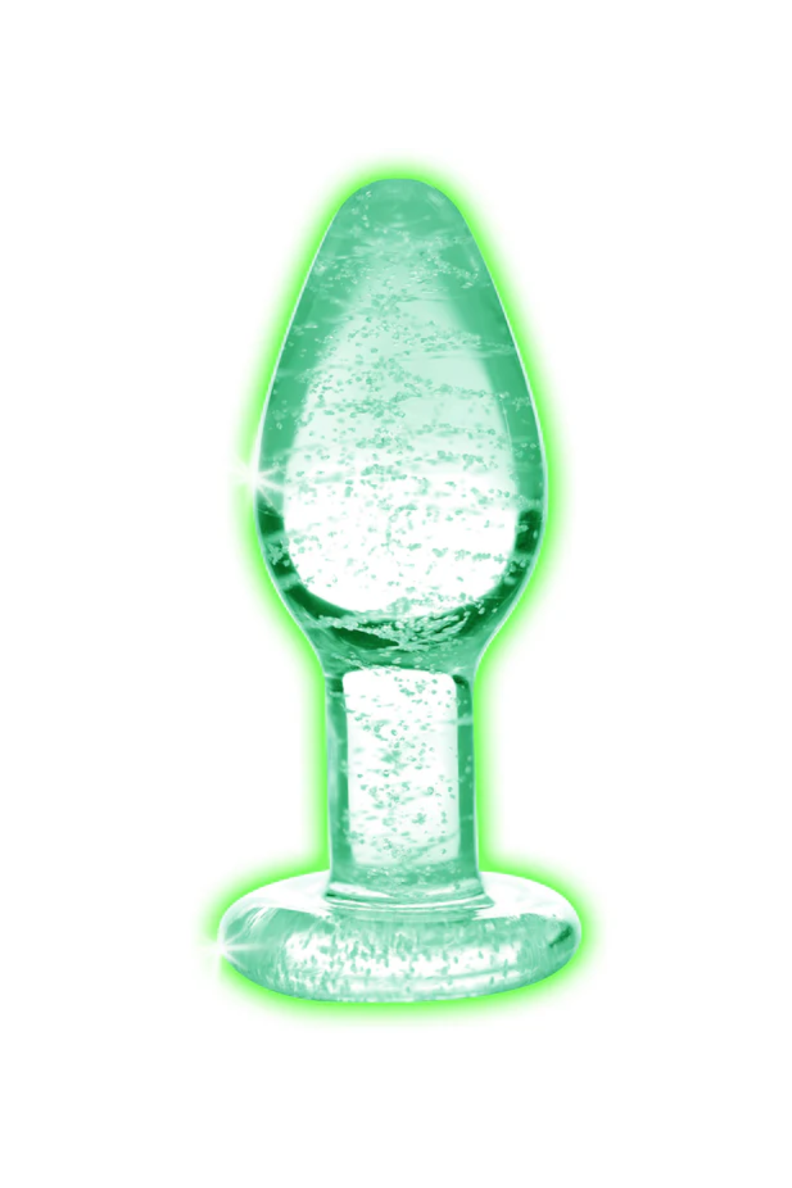 TAPÓN ANAL DE VIDRIO LUMINOSO PEQUEÑO
