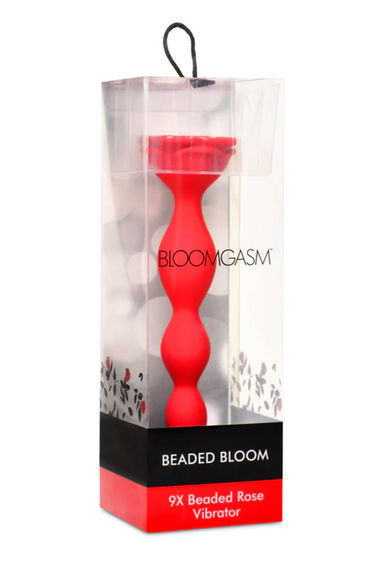 TAPÓN VIBRADOR CON CUENTAS BEADED BLOOM