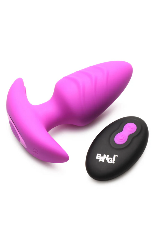 TAPÓN ANAL GIRATORIO Y VIBRATORIO CON CONTROL REMOTO