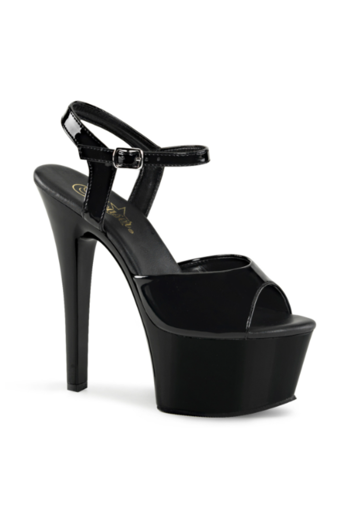 TACONES CON CORREA DE 6"