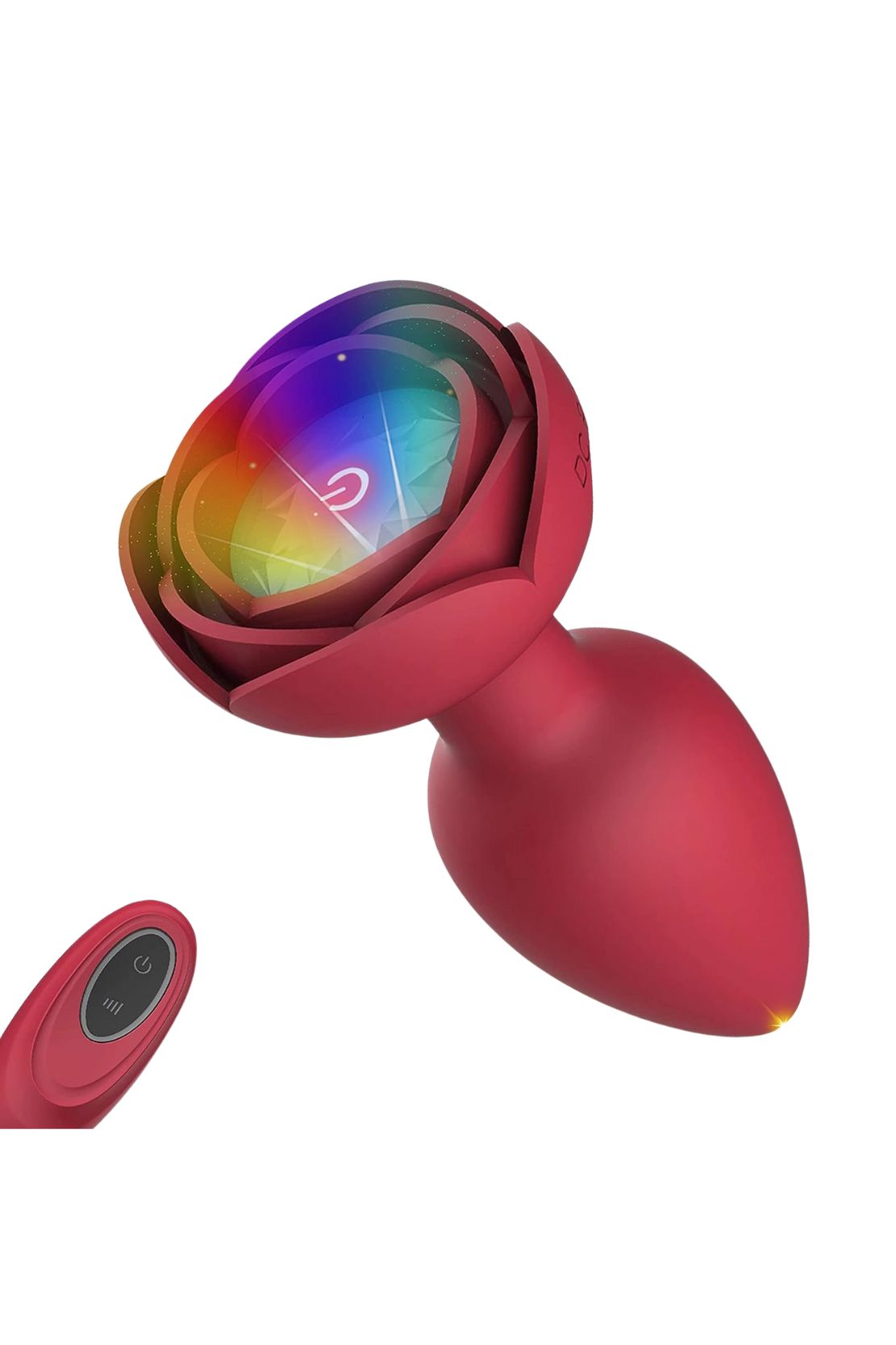 VIBRADOR ANAL CON LUZ LED