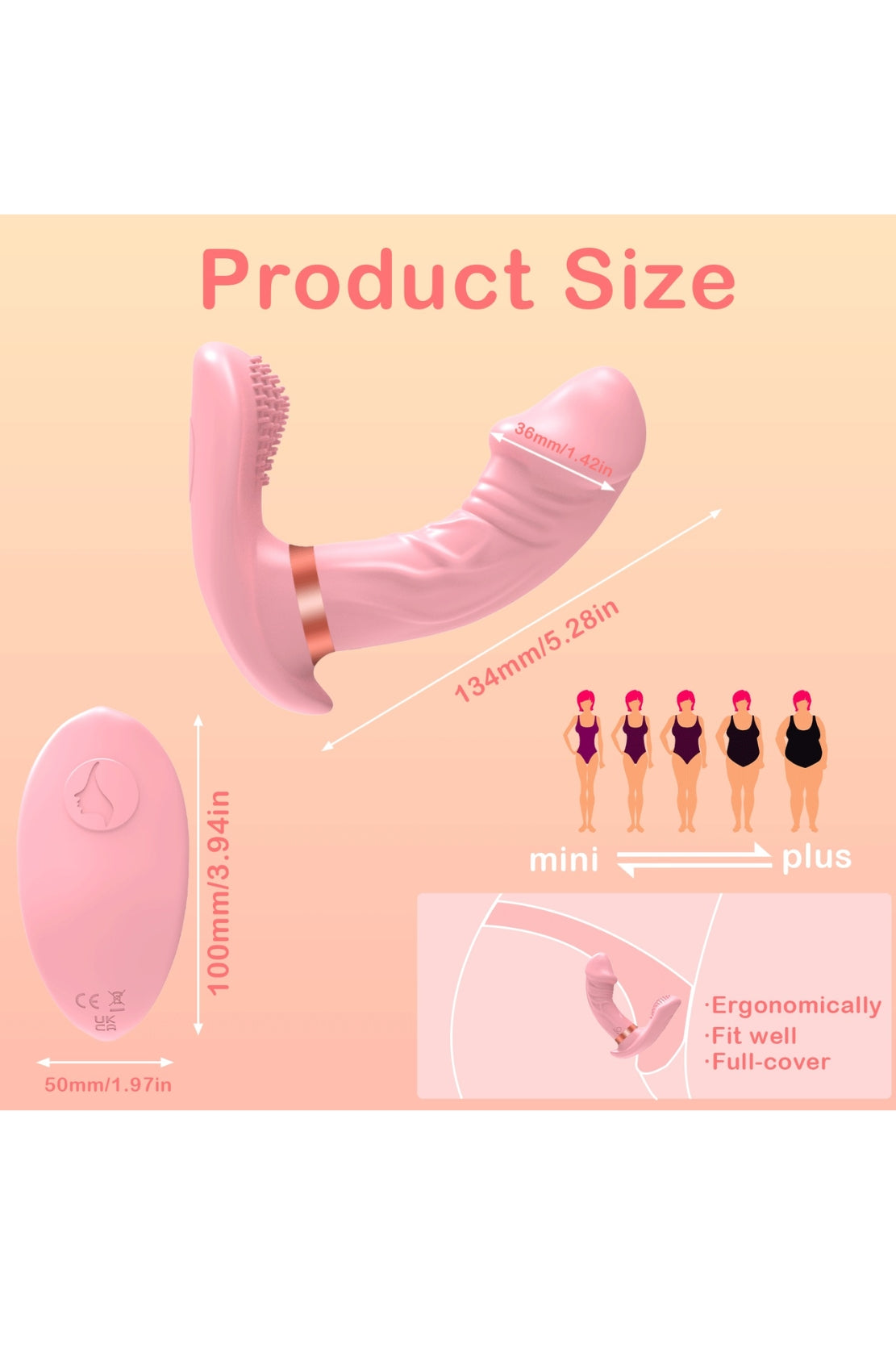 VIBRADOR DUAL + CONTROL REMOTO
