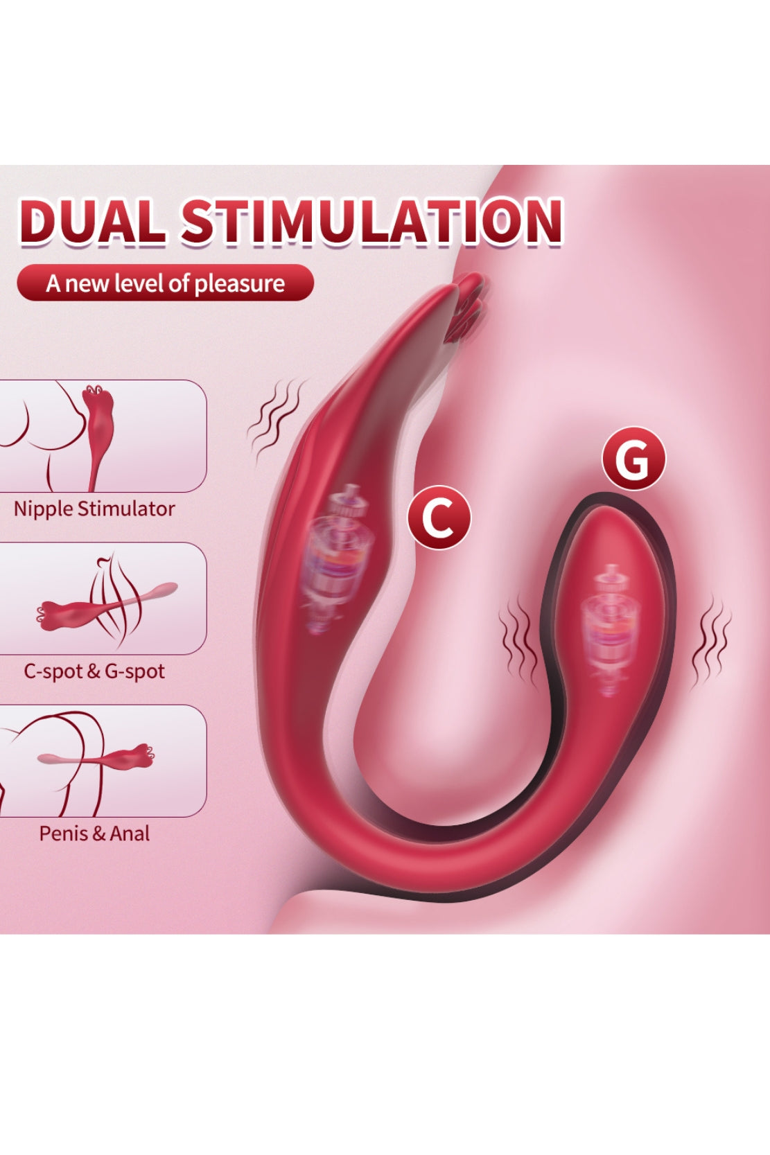 VIBRADOR DE PUNTO G + APP