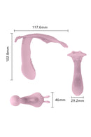 VIBRADOR DE PANTY BUNNY + CONTROL REMOTO