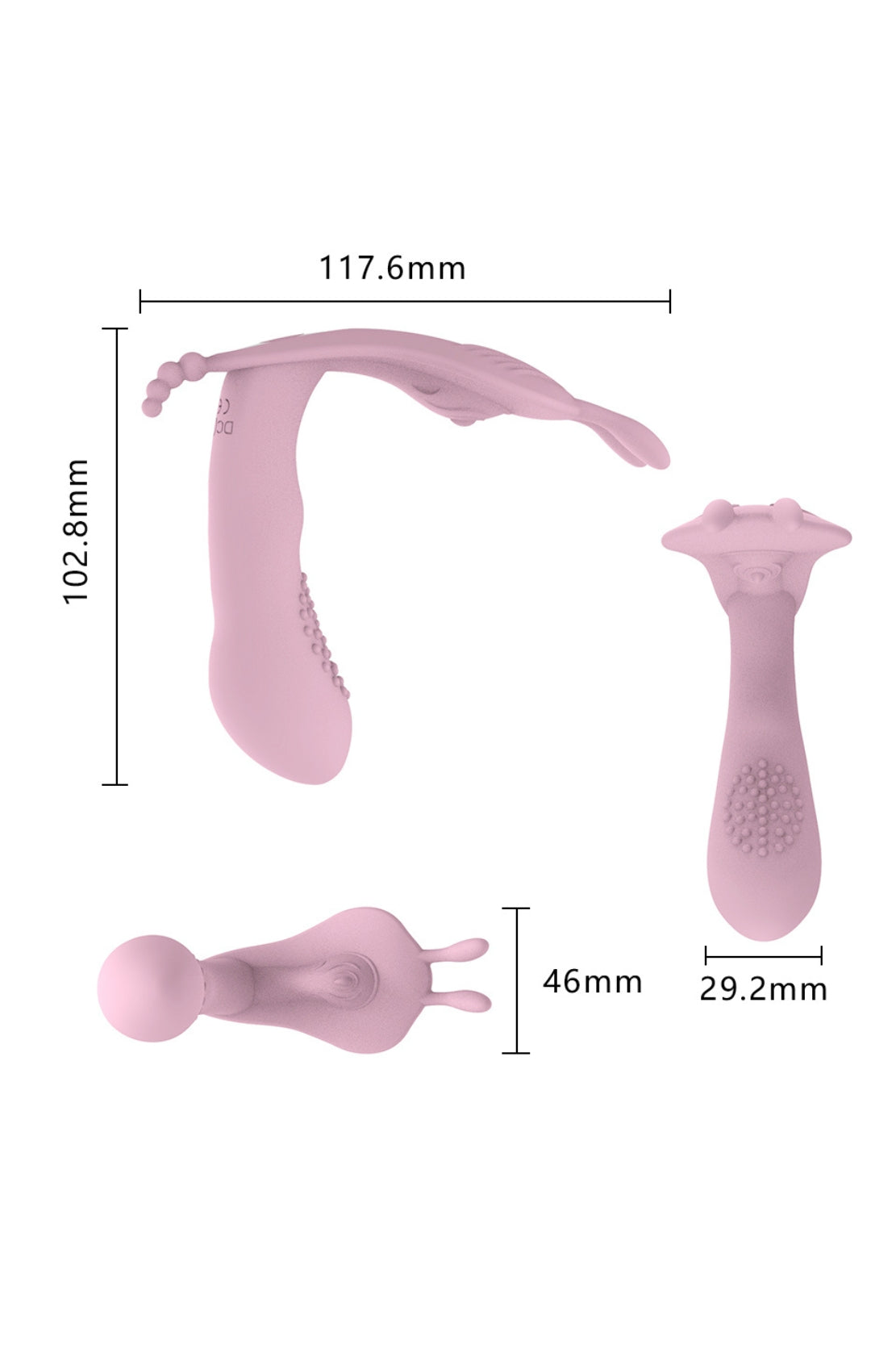 VIBRADOR DE PANTY BUNNY + CONTROL REMOTO