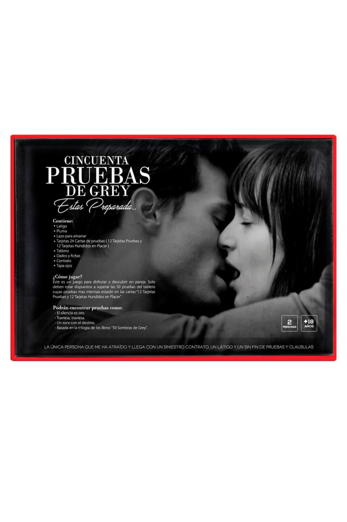 CINCUENTA SOMBRAS DE GREY RED