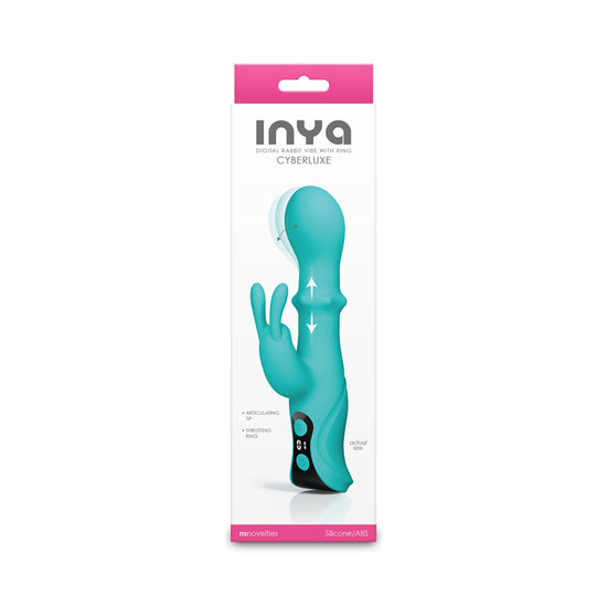 VIBRADOR DE CONEJO CON ANILLO CYBERLUXE