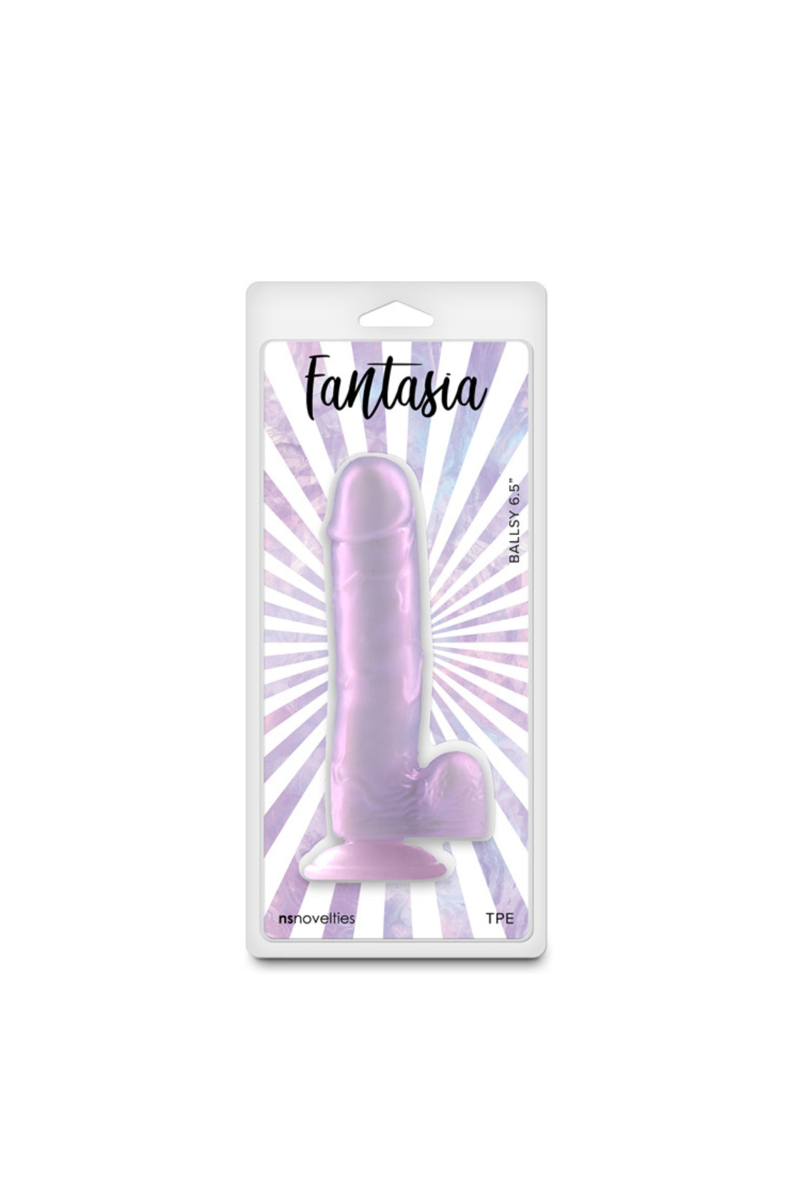 DILDO CON BOLAS BALLSY 6.5"