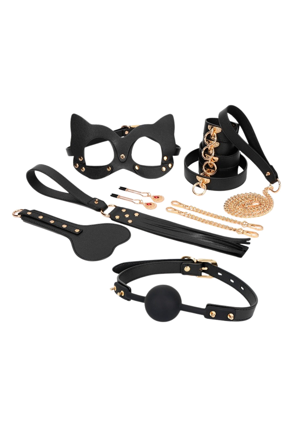 SET DE BONDAGE 8 PIEZAS