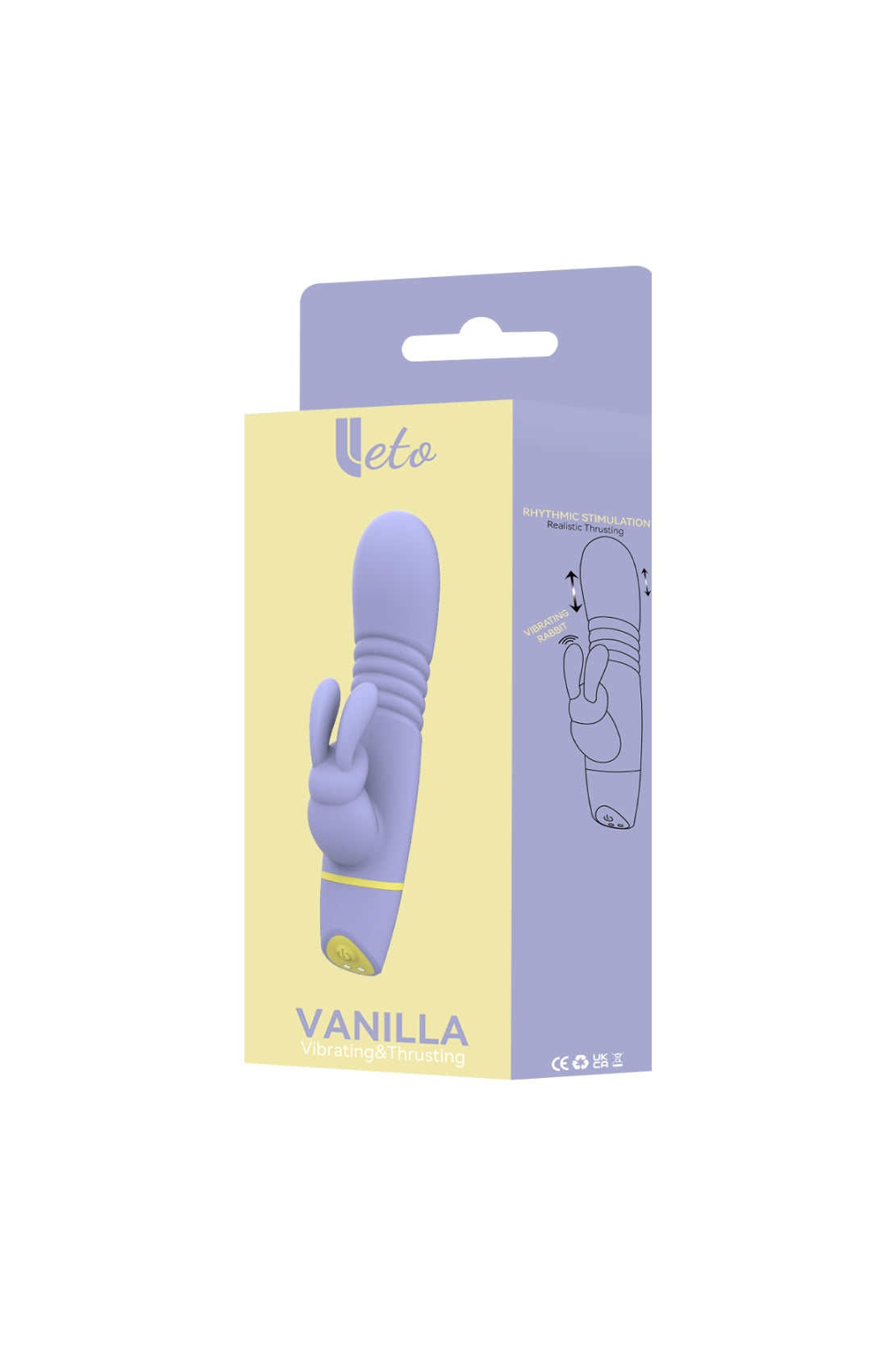 VIBRADOR VANILLA DE EMPUJE