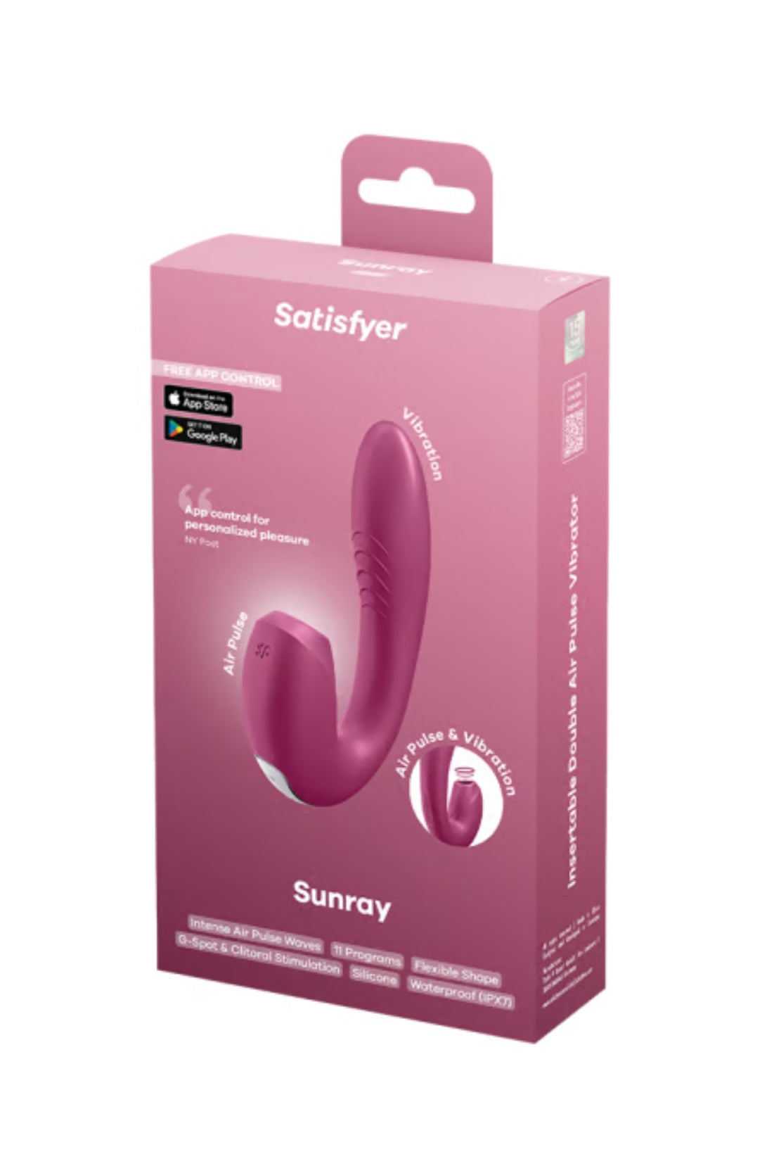 VIBRADOR SUNRAY + APP