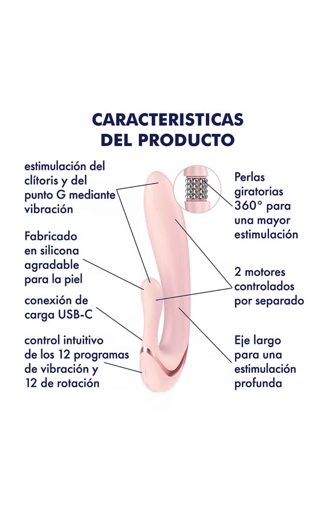 VIBRADOR PEARL BUNNY 3