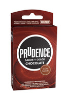 PRESERVATIVO PRUDENCE CHOCOLATE X 3 UND