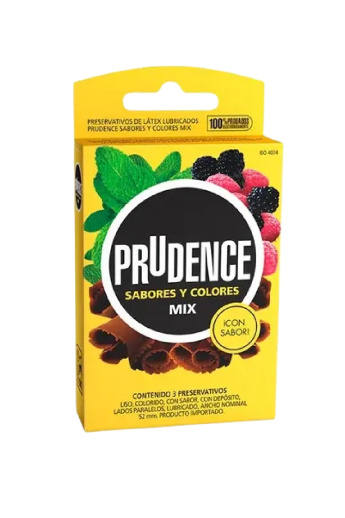 PRESERVATIVO PRUDENCE MIX X 3 UND