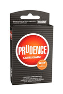 PRESERVATIVO PRUDENCE CORRUGADO X 3 UND