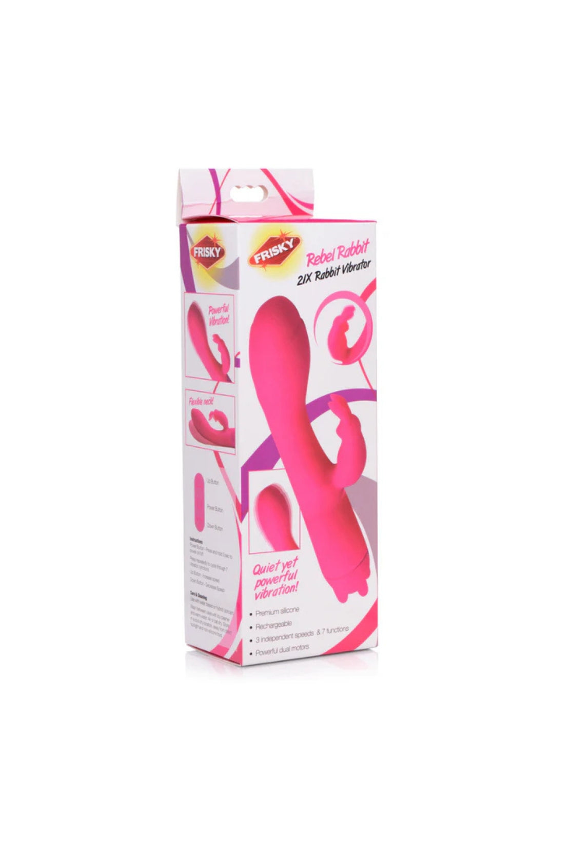 VIBRADOR REBEL RABBIT