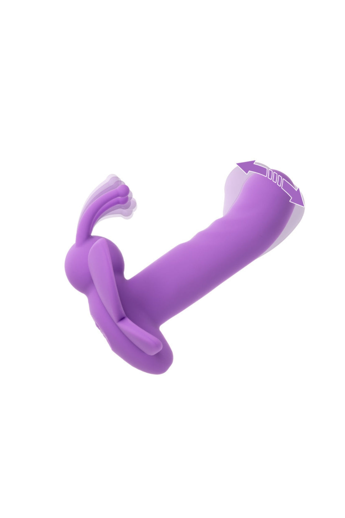 VIBRADOR GIRATORIO VENUS BUTTERFLY