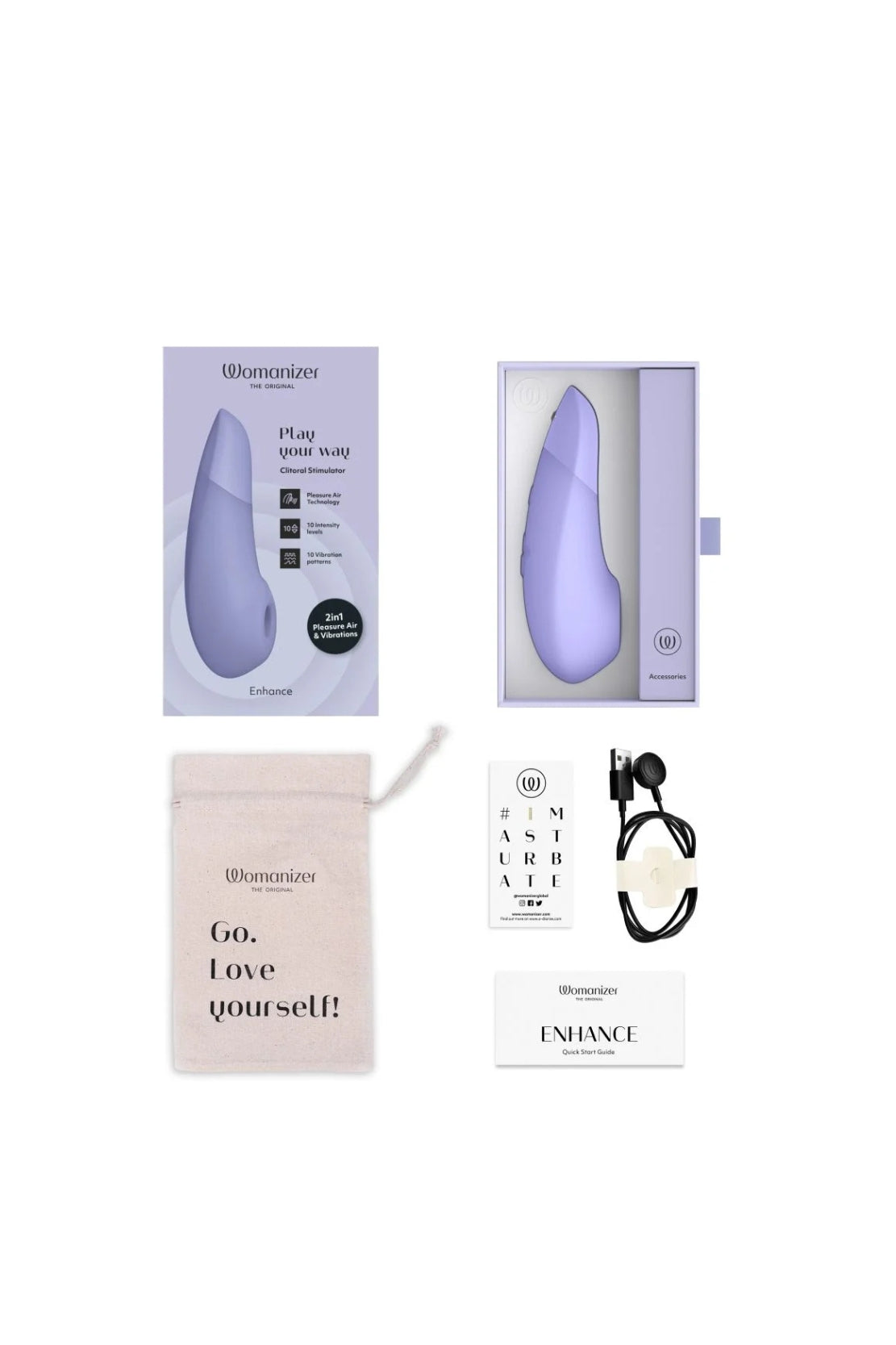 ESTIMULADOR DE CLITORIS ENHANCE LILAC