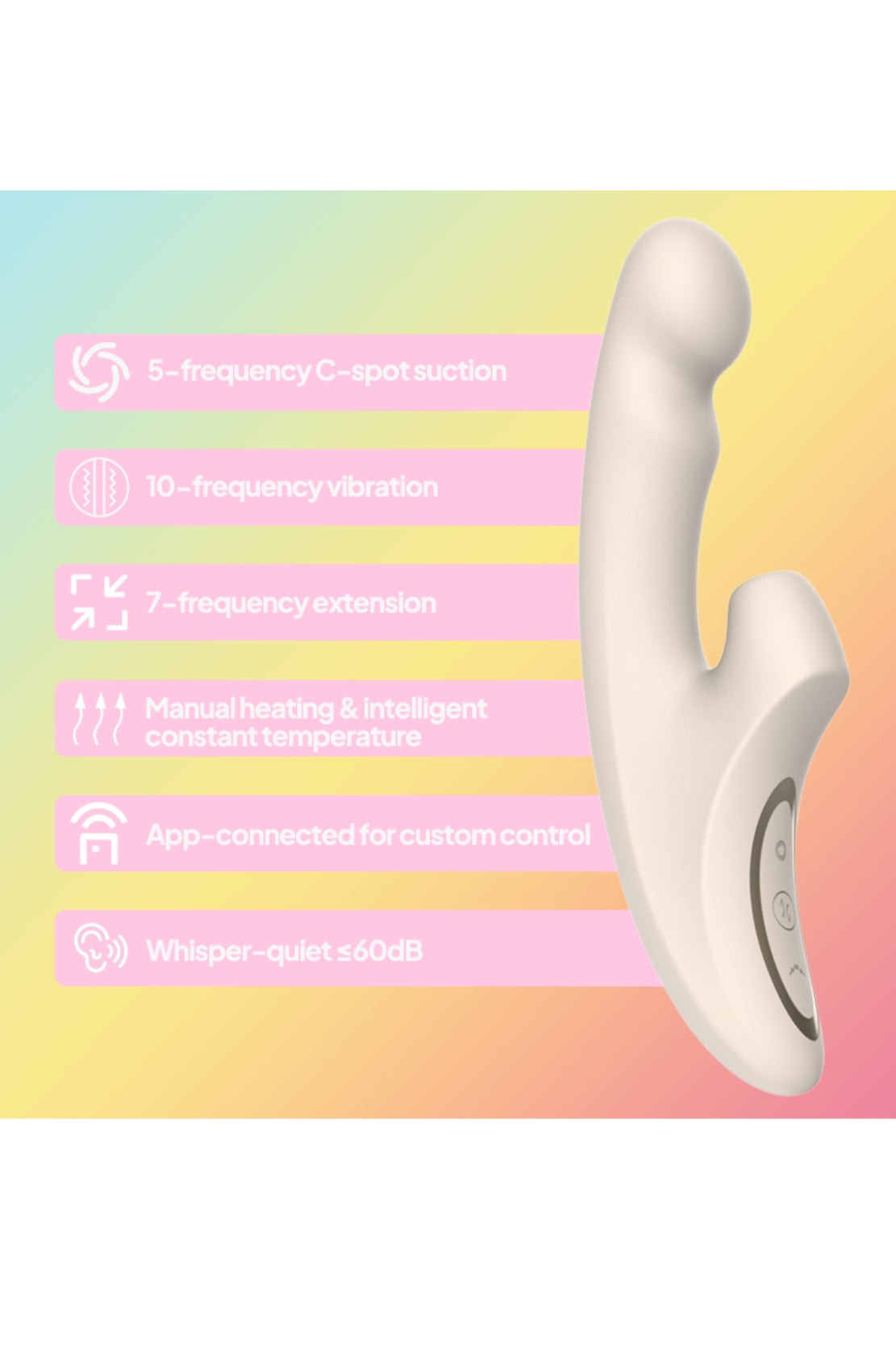 VIBRADOR VELORA TRIO