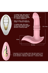VIBRADOR DE EMPUJE NEXUS + CONTROL REMOTO