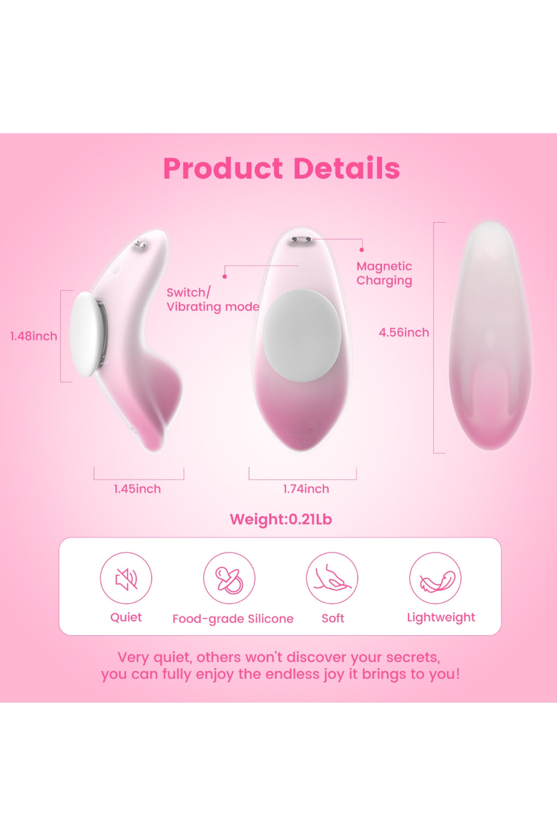 VIBRADOR PARA PANTY VELTY