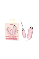 VIBRADOR DUO SECRET + CONTROL REMOTO