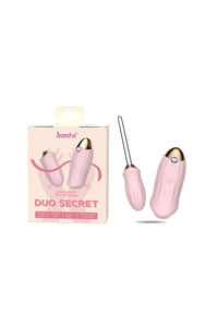 VIBRADOR DUO SECRET + CONTROL REMOTO