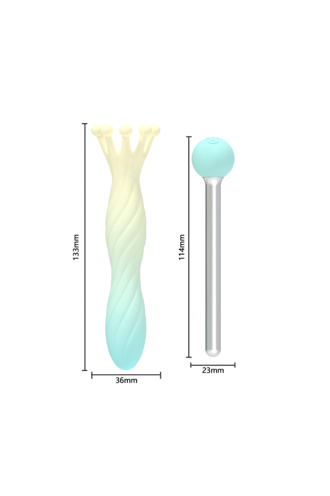 VIBRADOR FLOWER DESMONTABLE