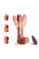 DILDO REALISTA CON CALENTAMIENTO 9"