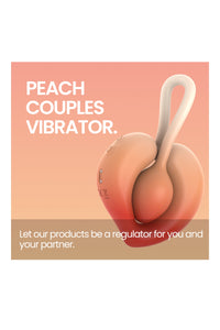 VIBRADOR DE PAREJA PEACH
