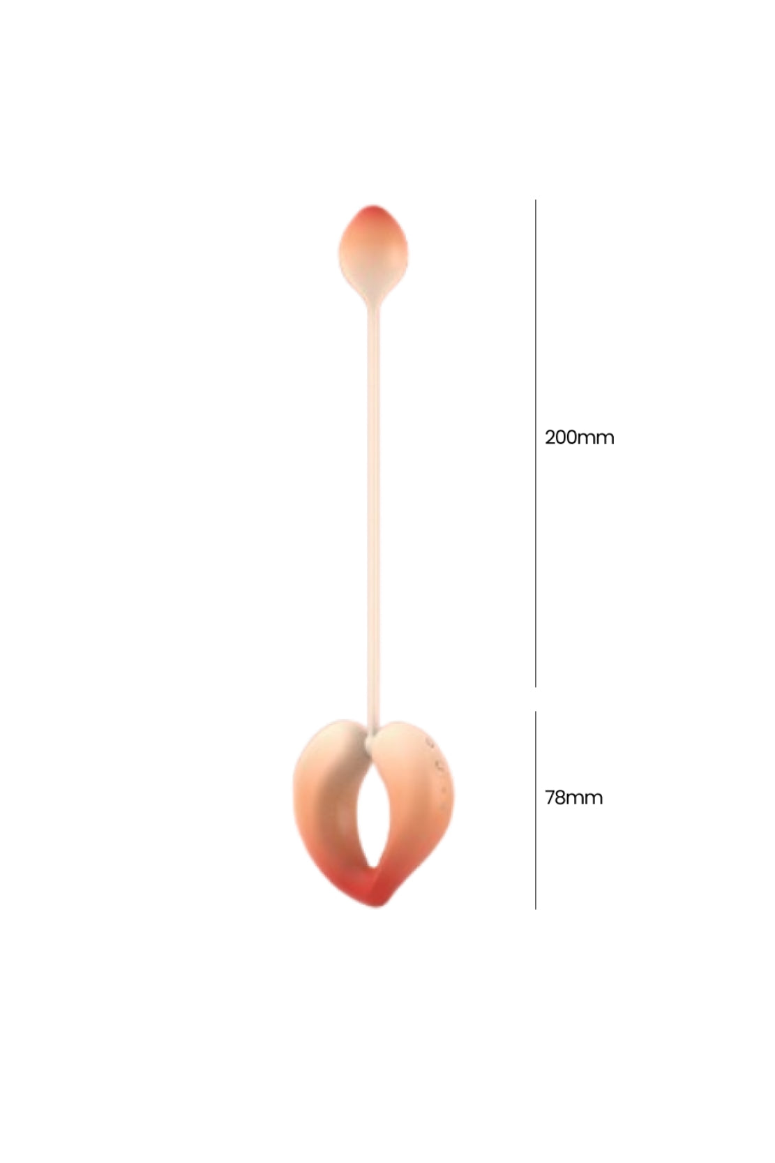 VIBRADOR DE PAREJA PEACH