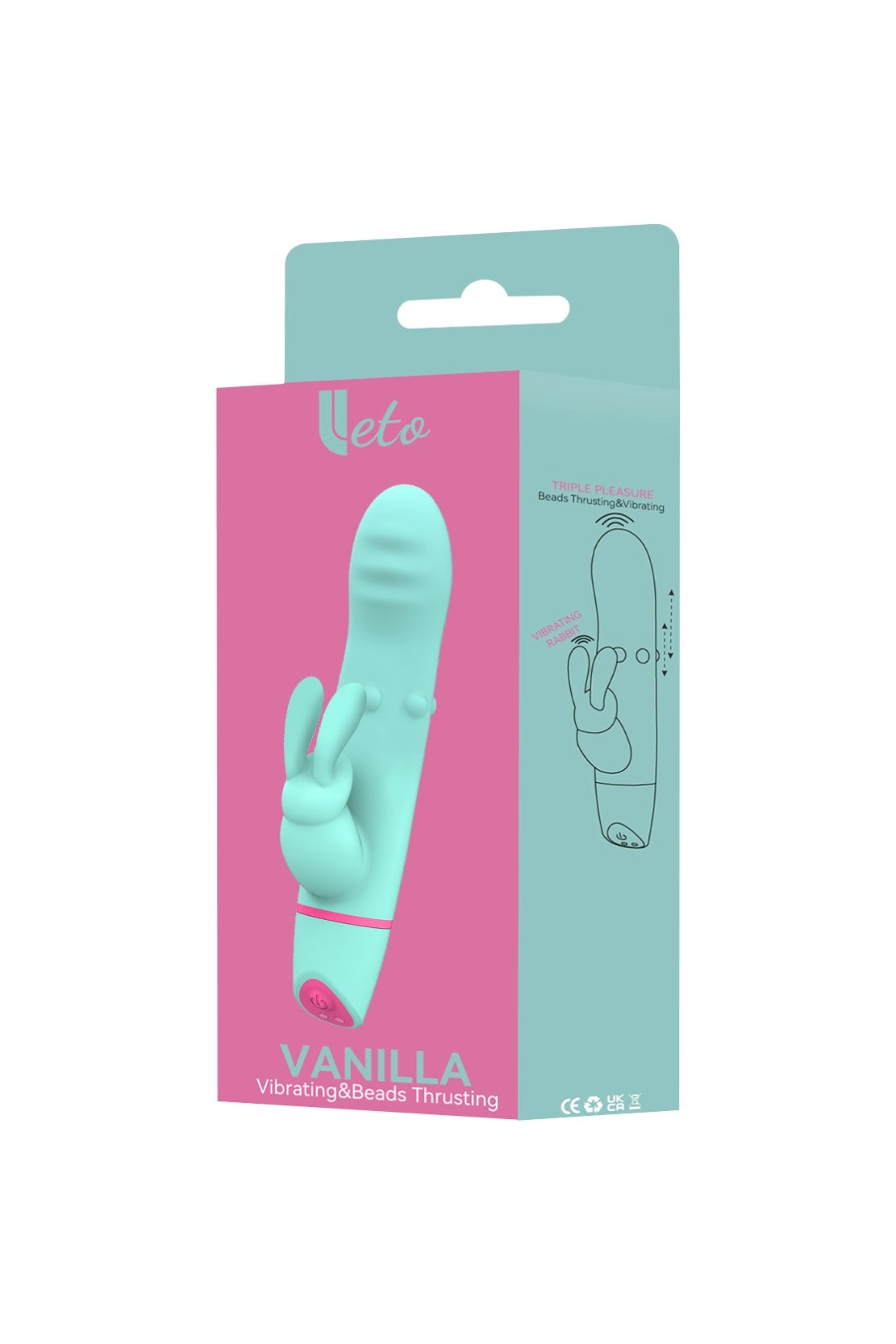 VIBRADOR VANILLA  BOLAS DESLIZABLES