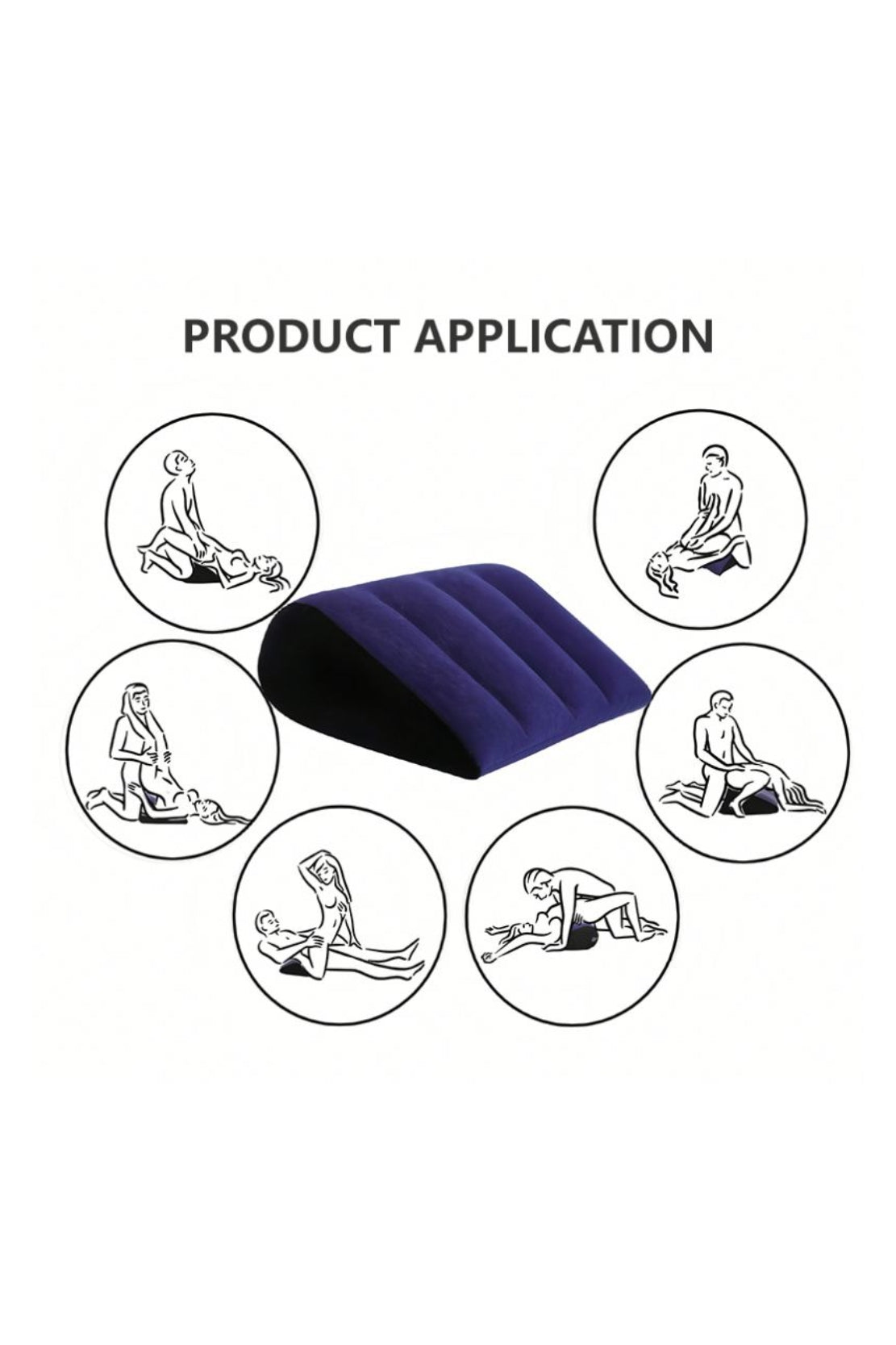 COJIN INFLABLE POSICION SEXUAL
