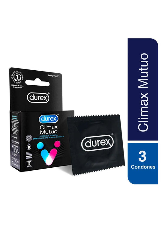 PRESERVATIVO CLIMAX MUTUO X 3 UND