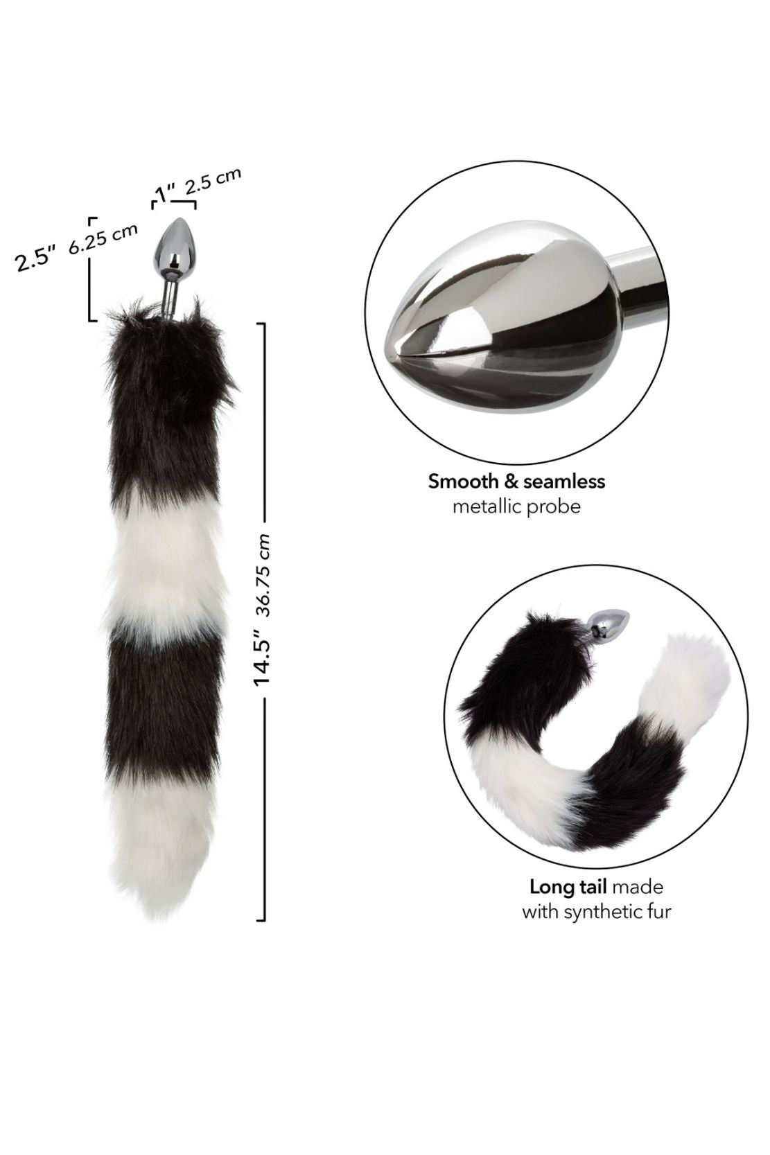 PLUG DE ZORRITO BICOLOR S