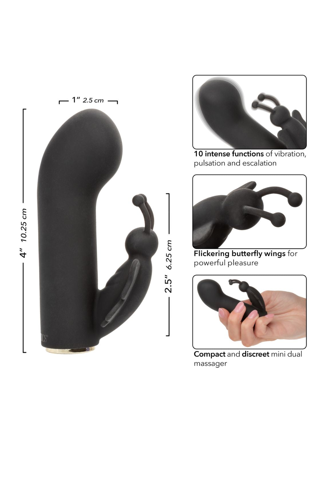 ESTIMULADOR DE PUNTO G Y CLITORIS RAVEN