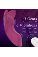 VIBRADOR LILLIA + CONTROL REMOTO