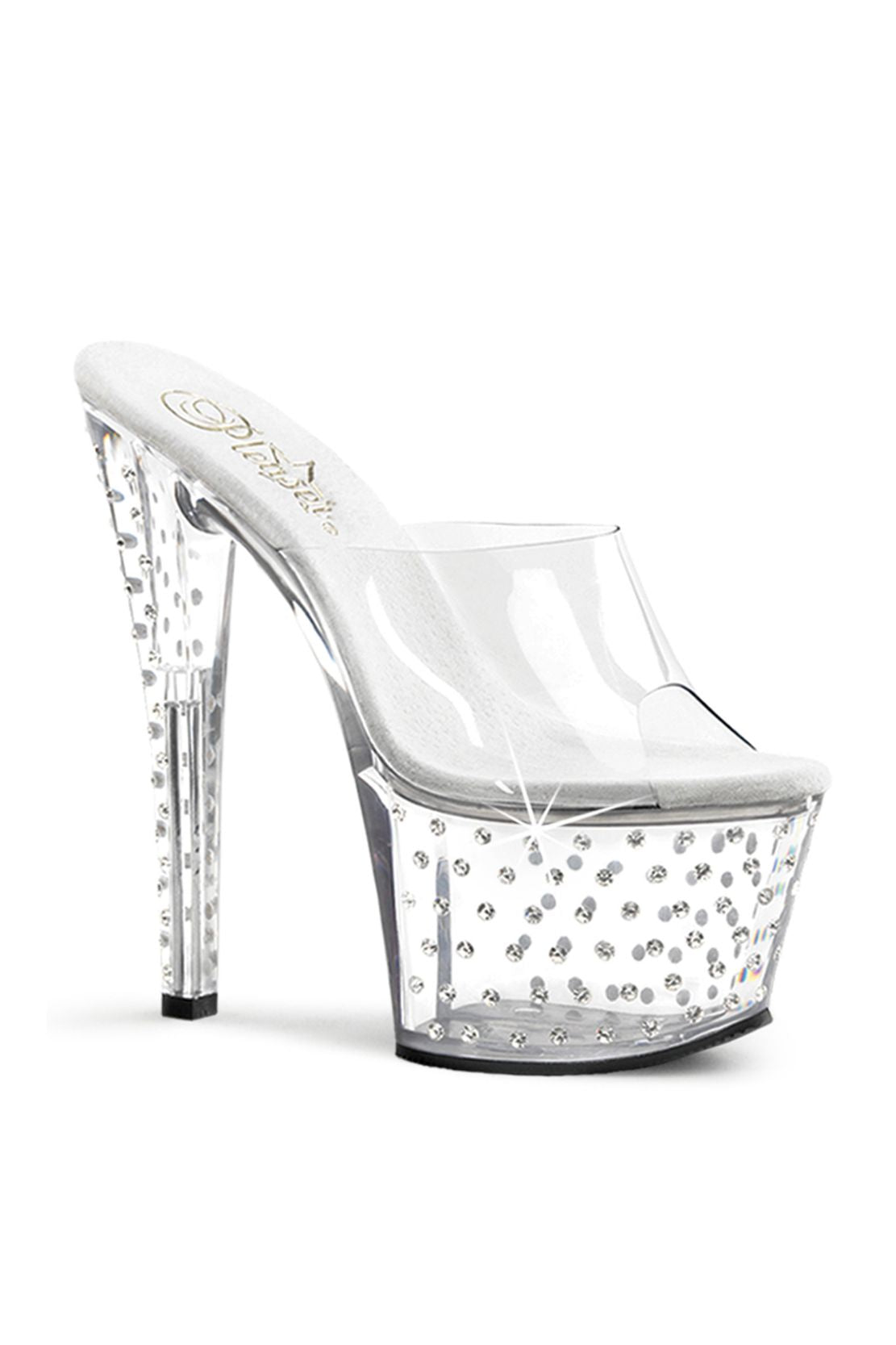 TACON SLIDE CON STRASS DE 18 CM