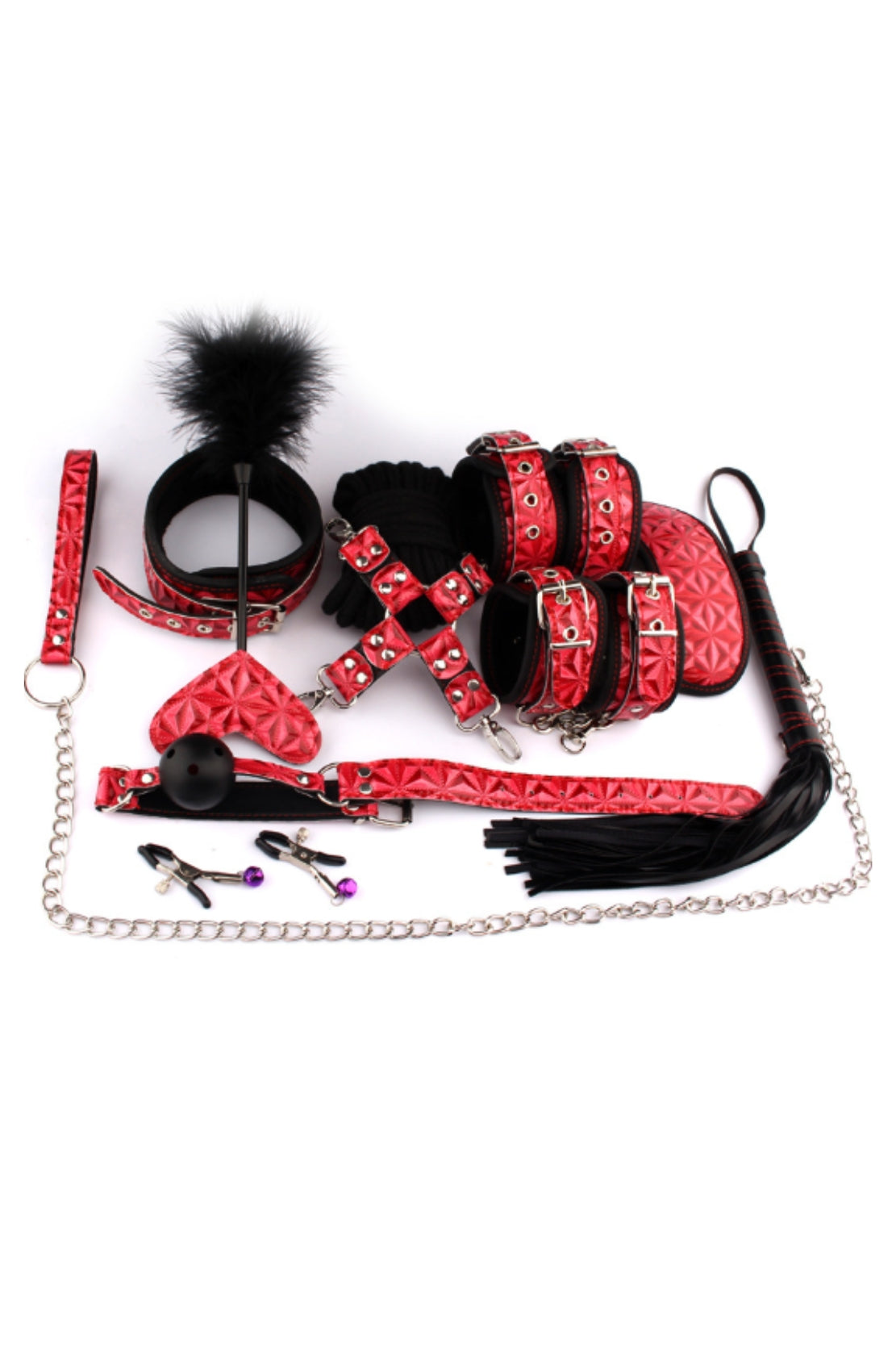 SET DE BONDAGE 10 PIEZAS